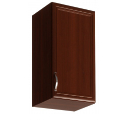 Kuchyňská horní skříňka SYCYLIA G40 - Pravá, Ořech Milano