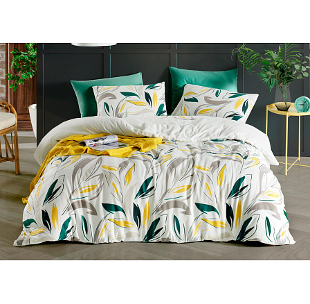 Bavlněný povlak na polštář Carmen green 50x70