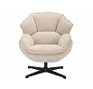 Otočné křeslo BETTY, Béžová 241/Černá