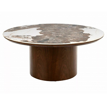 LAVICE RONDO BÍLÁ PANDORO / OŘECH FI80X35