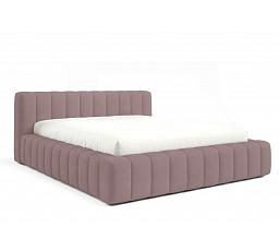 Postel GINO s roštem v dřevěném rámu, 160x200, Velluto 14