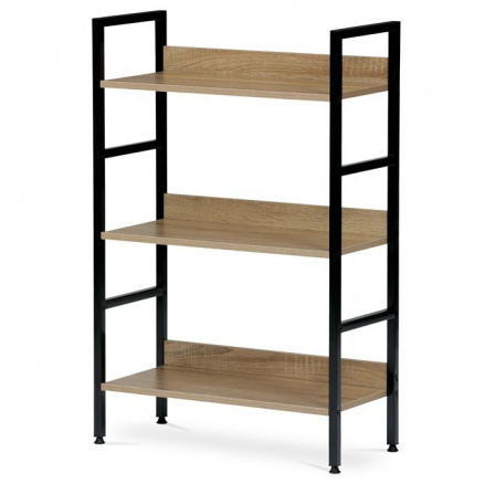 Regál, mdf, hnědá, GD-313 OAK