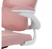 Kancelářská židle, houpací mechanismus, růžová síťovina, KA-C807 PINK