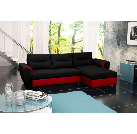 Rohová sedací souprava TOMEK, Inari 100 + Soft 10, Pravá