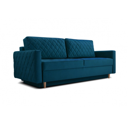 Pohovka rozkládací LENOLA Modrá, Noel 16