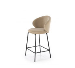 Barová židle H121, Béžová/Černá