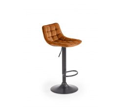 Barová židle H95, Skořicová/Černá