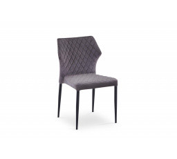 Jídelní židle K331, černá/šedá