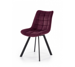 Jídelní židle K332, červená Velvet