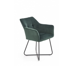 Jídelní židle K377, zelený Velvet