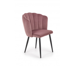 Jídelní židle K386, růžový velvet