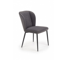 Jídelní židle K399, šedý Velvet