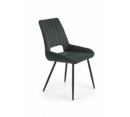 Jídelní židle K404, tmavě zelený Velvet