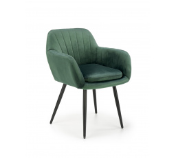 Jídelní židle K429, Zelená/Černá