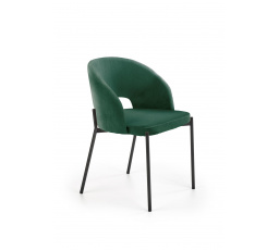 Jídelní židle K455, zelený  Velvet