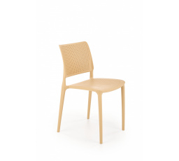 Jídelní židle stohovatelná K514, Oranžová