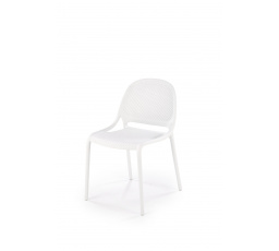 Jídelní židle stohovatelná K532, Bílá
