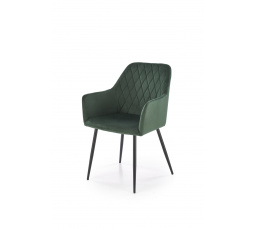 Jídelní židle K558, Zelená/Černá