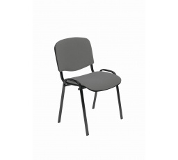 Konferenční stohovatelná židle ISO, šedá