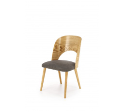 Židle CADIZ přírodní dub/jasan (1p=2ks)