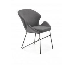 Jídelní židle K458, šedý Velvet