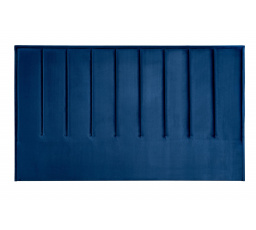 Postel MODULO W6 160 - Čelo postele, Tmavě Modrý Monolith 77