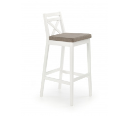 Barová židle BORYS, bílá/Inari 23