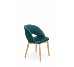 Jídelní židle MARINO, tmavě zelená