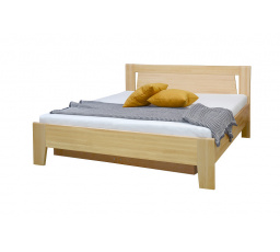 ANGELIKA 2 š. 180  (ANTONIA 2 ) - dřevěná postel masiv BUK s úp a rošty boční výklop kolekce "FN" (K150)