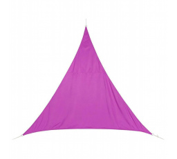 Stínící plachta trojúhelník 3m - fialová