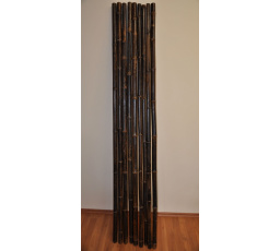 Bambusová tyč 3- 4 cm, délka 2 metry, bambus black