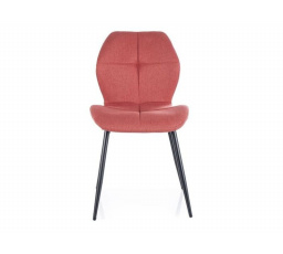 Jídelní židle FRANK NEA, Grapefruit 56/Černá