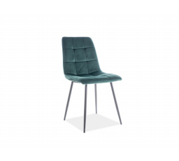 Jídelní židle MILA Velvet, zelený Bluvel 78
