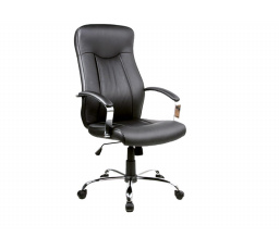 Kancelářská židle Q-052, černá ekokůže