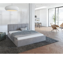 Čalouněná postel RINO - Paris, barva: ocelová