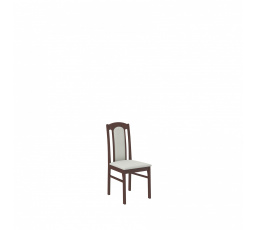 Židle čalouněná K1 tmavý ořech