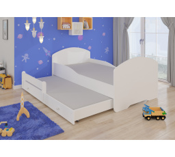 Dvoupostel dětská Pepe II 160x80 Bílá s matrací