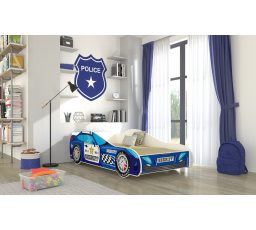 Dětská postel SHERIFF s matrací, 140x70 cm