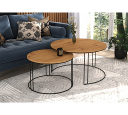 Konferenční stolek 2v1 ETTA Black+Artisan