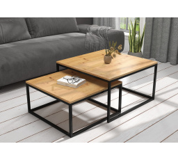 Konferenční stolek 2v1 KAMA Black+Artisan
