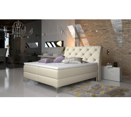 Čalouněná postel - boxspring ADEL, Soft 33, 180x200 cm