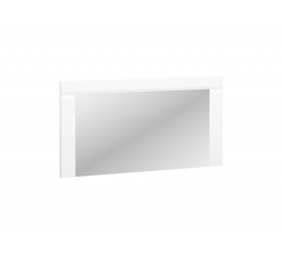 Zrcadlo LAHTI 13, Bílá/Bílý mat