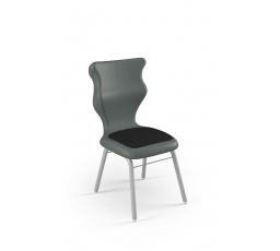 Židle Classic Soft velikost 4, sedák šedý/rám šedý