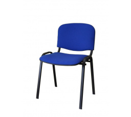 Konferenční stohovatelná židle ISO, modrá