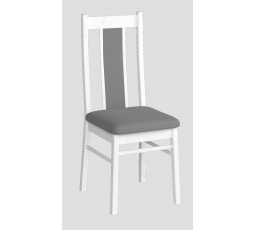 Jídelní židle KORA KRZ 1, Sosna Andersen + šedý potah