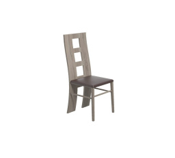 Židle MONTANA KRZ5, Dub Truflový + šedý potah