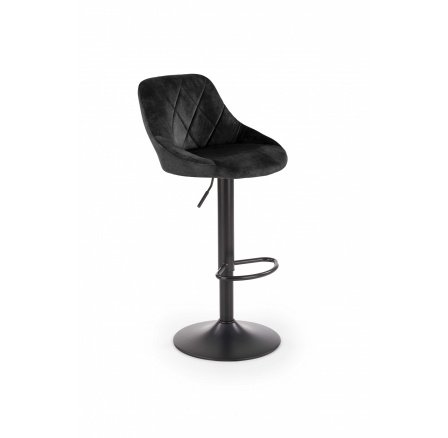 Barová židle H101, černá