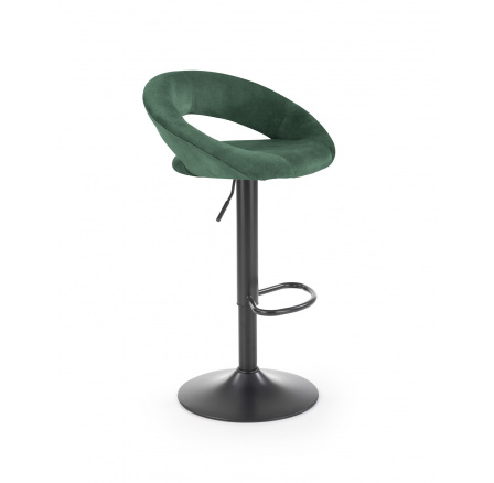 Barová židle H102, zelená Velvet