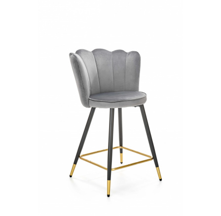 Barová židle H106, šedá