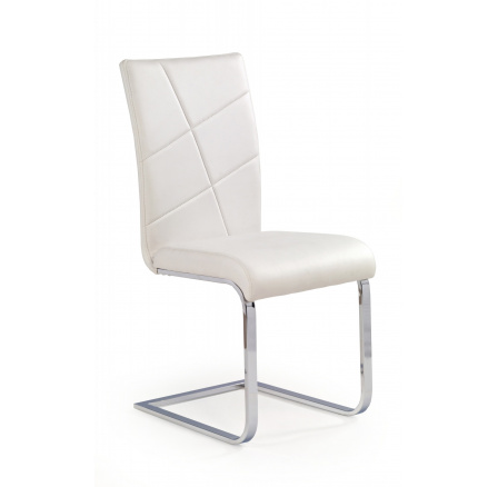 Jídelní židle K108, bílá